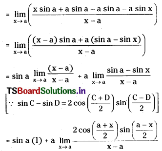 TS Inter First Year Maths 1B Limits and Continuity Important Questions Very Short Answer Type Q12