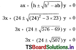 TS Inter First Year Maths 1B Pair of Straight Lines Important Questions DTP Q4.1