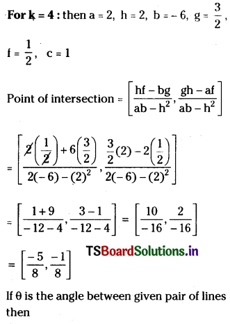 TS Inter First Year Maths 1B Pair of Straight Lines Important Questions Some More Q4.1