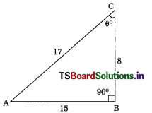 TS 10th Class Maths Bits Chapter 11 Trigonometry 5