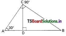TS 10th Class Maths Bits Chapter 8 Similar Triangles 15