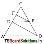 TS 10th Class Maths Bits Chapter 8 Similar Triangles 28