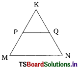 TS 10th Class Maths Bits Chapter 8 Similar Triangles 30