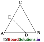 TS 10th Class Maths Bits Chapter 8 Similar Triangles 31