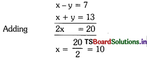 TS 10th Class Maths Important Questions Chapter 4 Pair of Linear Equations in Two Variables 16