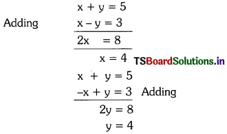 TS 10th Class Maths Important Questions Chapter 4 Pair of Linear Equations in Two Variables 6