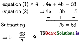 TS 10th Class Maths Solutions Chapter 4 Pair of Linear Equations in Two Variables Optional Exercise 38