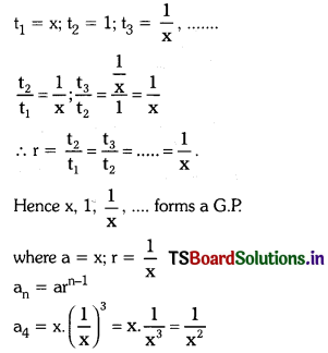 TS 10th Class Maths Solutions Chapter 6 Progressions Ex 6.4 7