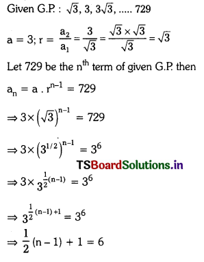 TS 10th Class Maths Solutions Chapter 6 Progressions Ex 6.5 2