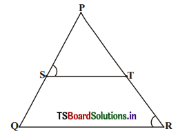 TS 10th Class Maths Solutions Chapter 8 Similar Triangles Ex 8.1 1