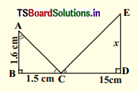 TS 10th Class Maths Solutions Chapter 8 Similar Triangles InText Questions 23