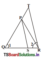 TS 10th Class Maths Solutions Chapter 8 Similar Triangles Optional Exercise 1