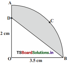 TS 10th Class Maths Solutions Chapter 9 Tangents and Secants to a Circle Ex 9.3 7