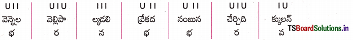 TS 10th Class Telugu Grammar Chandassu ఛందస్సు 4