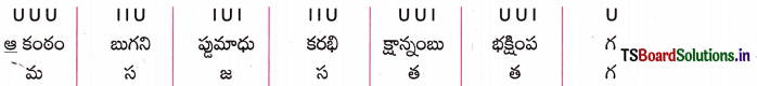 TS 10th Class Telugu Grammar Chandassu ఛందస్సు 6