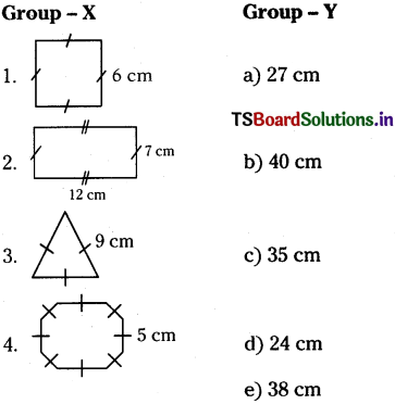 TS 6th Class Maths Bits 10th Lesson Perimeter and Area 11