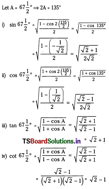 TS Inter 1st Year Maths 1A Trigonometric Ratios up to Transformations 40