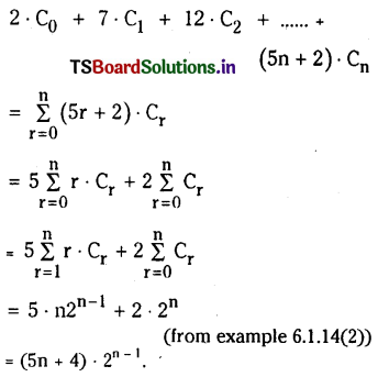 TS Inter 2nd Year Maths 2A Binomial Theorem Important Questions 12