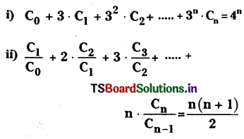 TS Inter 2nd Year Maths 2A Binomial Theorem Important Questions 13