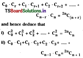 TS Inter 2nd Year Maths 2A Binomial Theorem Important Questions 16