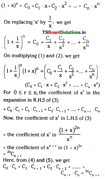 TS Inter 2nd Year Maths 2A Binomial Theorem Important Questions 17