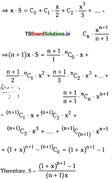 TS Inter 2nd Year Maths 2A Binomial Theorem Important Questions 38
