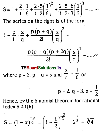 TS Inter 2nd Year Maths 2A Binomial Theorem Important Questions 62