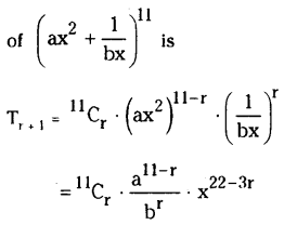 TS Inter 2nd Year Maths 2A Binomial Theorem Important Questions 8