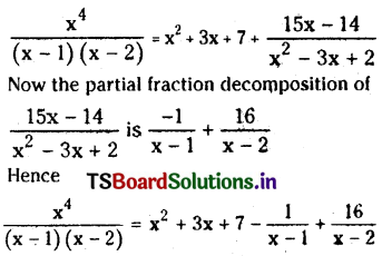 TS Inter 2nd Year Maths 2A Partial Fractions Important Questions.21