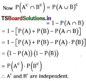 TS Inter 2nd Year Maths 2A Probability Important Questions 11