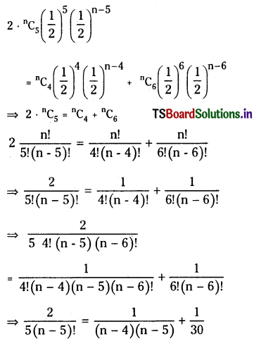 TS Inter 2nd Year Maths 2A Solutions Chapter 10 Random Variables and Probability Distributions Ex 10(b) 1