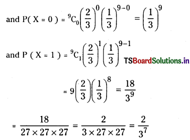 TS Inter 2nd Year Maths 2A Solutions Chapter 10 Random Variables and Probability Distributions Ex 10(b) 5