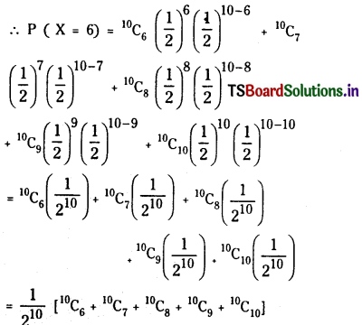 TS Inter 2nd Year Maths 2A Solutions Chapter 10 Random Variables and Probability Distributions Ex 10(b) 8