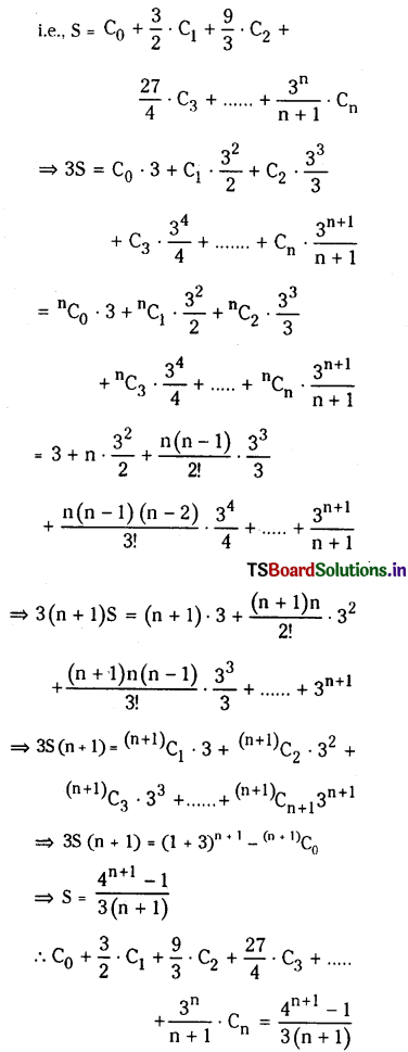 TS Inter 2nd Year Maths 2A Solutions Chapter 6 Binomial Theorem Ex 6(a) 6