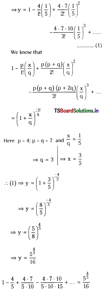 TS Inter 2nd Year Maths 2A Solutions Chapter 6 Binomial Theorem Ex 6(b) 16
