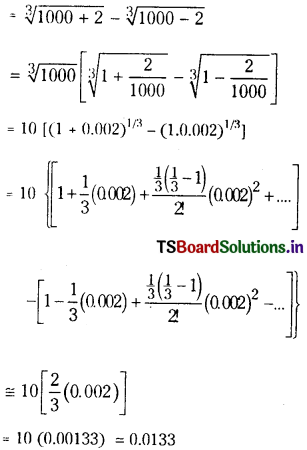 TS Inter 2nd Year Maths 2A Solutions Chapter 6 Binomial Theorem Ex 6(c) 3