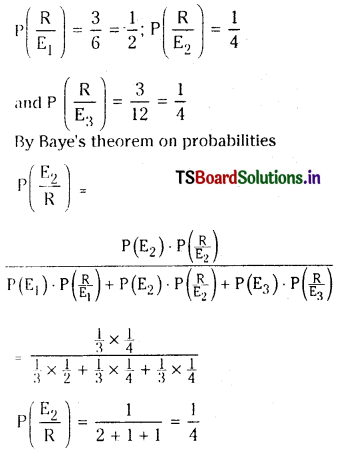 TS Inter 2nd Year Maths 2A Solutions Chapter 9 Probability Ex 9(c) 11