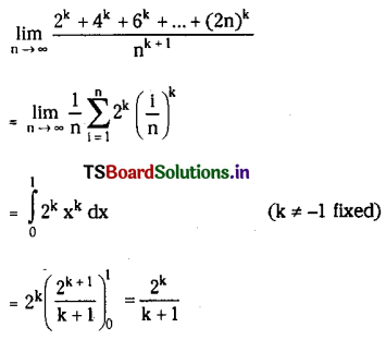 TS Inter 2nd Year Maths 2B Definite Integrals Important Questions 19