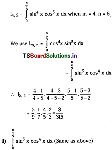 TS Inter 2nd Year Maths 2B Definite Integrals Important Questions 9