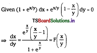 TS Inter 2nd Year Maths 2B Differential Equations Important Questions10