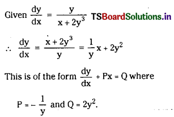 TS Inter 2nd Year Maths 2B Differential Equations Important Questions15