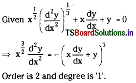 TS Inter 2nd Year Maths 2B Differential Equations Important Questions2