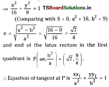 TS Inter 2nd Year Maths 2B Ellipse Important Questions 9