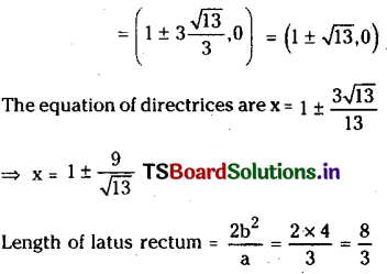 TS Inter 2nd Year Maths 2B Hyperbola Important Questions 3