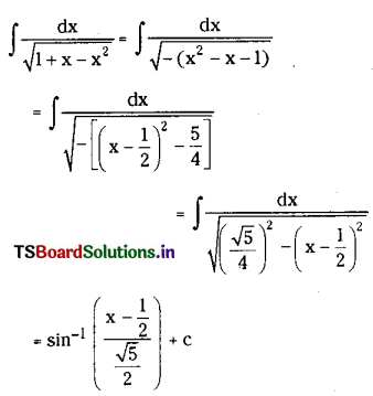 TS Inter 2nd Year Maths 2B Integration Important Questions 41