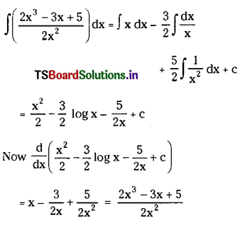 TS Inter 2nd Year Maths 2B Integration Important Questions 42