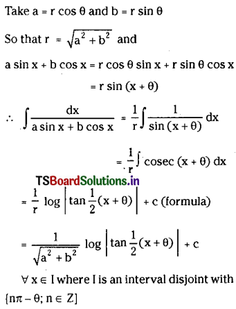 TS Inter 2nd Year Maths 2B Integration Important Questions 43