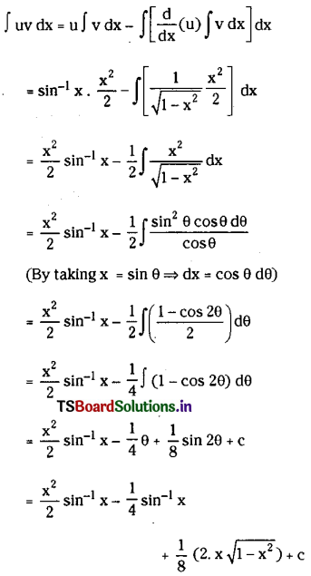 TS Inter 2nd Year Maths 2B Integration Important Questions 44