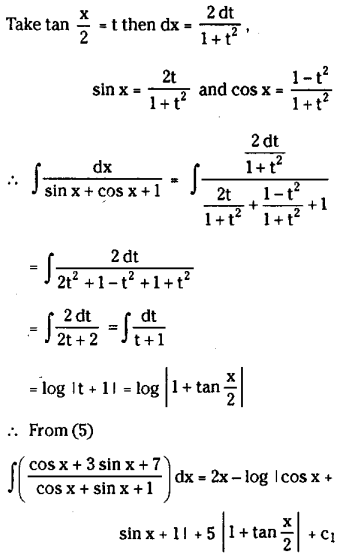 TS Inter 2nd Year Maths 2B Integration Important Questions 58