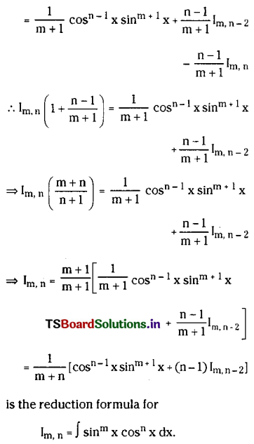 TS Inter 2nd Year Maths 2B Integration Important Questions 86